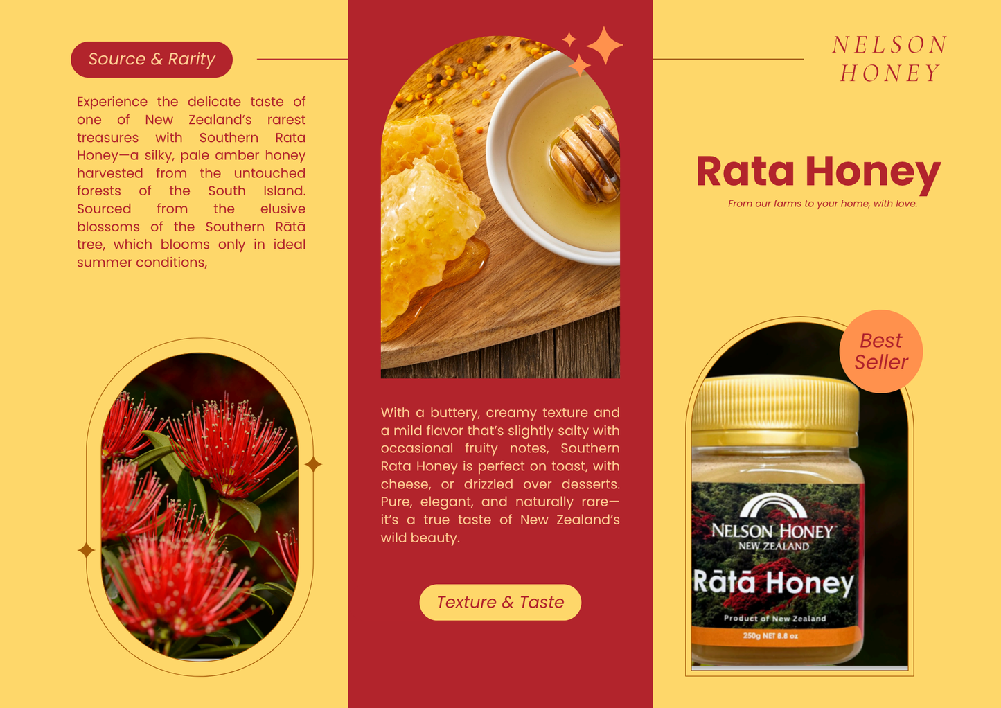 Rata Honey 500g