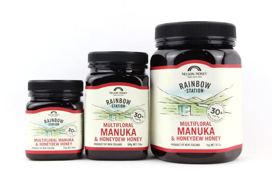 Rainbow Station Manuka Honey & Honey Dew (30+) Blend image 0